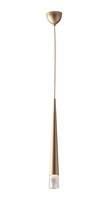 Subtilní - FAN I-LANCELOT-S ORO Závěsné svítidlo Lancelot, zlaté, 1 x GU10, 6 x 181 cm - FANEUROPE