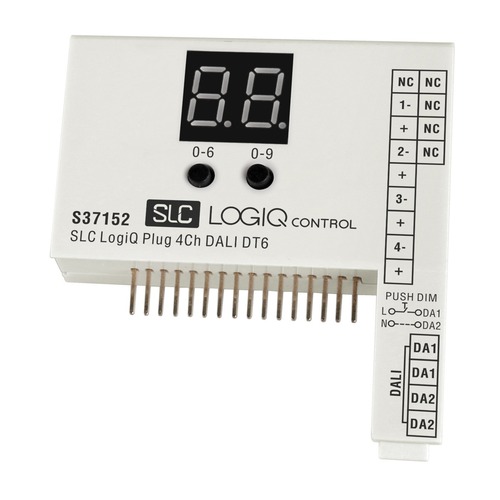 Ovladače pro vícebarevné LED pásky, RGB, RGBW - SLC S37152 SLC LogiQ Plugin 4CH DALI DT6 - TLG - foto 1
