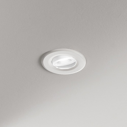 Kruhová - FAN INC-BBC-R85-BCO Vestavné svítidlo BBC (bílé kovové) stmívatelné, CCT 2700/3000/4000/6500 K, IP65, pr. 86 x 45 mm (výřez pr. 70 mm) - FANEUROPE - foto 1