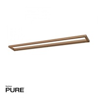 Podélná - PN 9114-97 LED nástěnné svítidlo PURE Puro dotykový stmívač otočné 3000K bronz - PAUL NEUHAUS