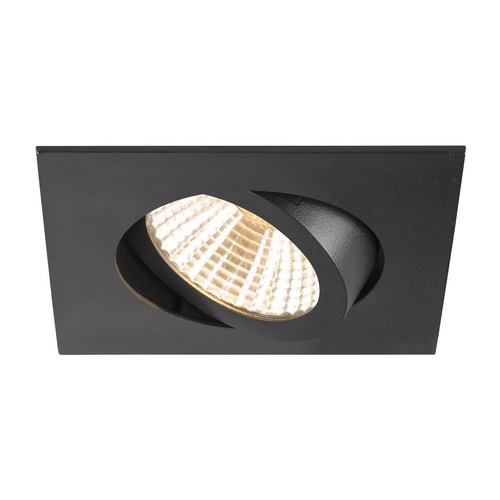 Hranatá - LA 1007394 NEW TRIA® 68 stropní vestavné svítidlo, 2700K, 38°, IP 20, čtvercové, černá - BIG WHITE (SLV) - foto 1
