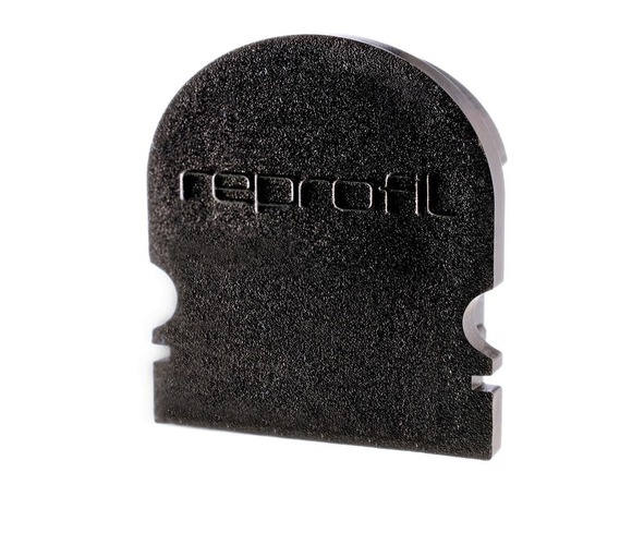 Krytky pro Al profily - IMPR 979612 Koncovka R-AU-02-15 černá 21 mm 2 ks - LIGHT IMPRESSIONS - foto 1