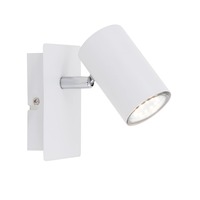 Bodová - BRILO 2857-016 Bodové svítidlo 12,3 cm 1xGU10 40W bílé - BRILO