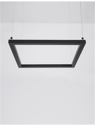 Dekorativní - NV 9990736 Závěsné svítidlo ETERNA černý hliník a akryl LED 30W 230V 3000K IP20 stmívatelné - NOVA LUCE - foto 1