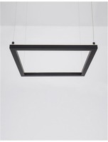 Dekorativní - NV 9990736 Závěsné svítidlo ETERNA černý hliník a akryl LED 30W 230V 3000K IP20 stmívatelné - NOVA LUCE