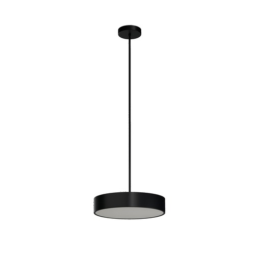 Kruhová - OS KRU60699 KRUGER P2 FOP závěsné plastové svítidlo černá IP40 4000 K 34W LED - OSMONT - foto 1