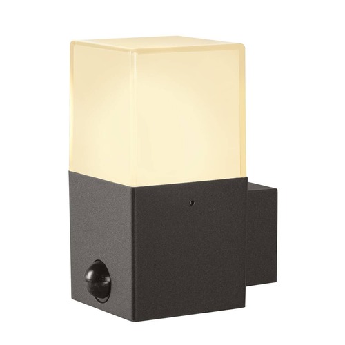 Nástěnná - LA 1006183 GRAFIT E27 square Sensor nástěnné přisazené svítidlo antracit - BIG WHITE (SLV) - foto 1