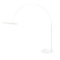 Stojací lampy - LA 1006351 ONE BOW FL stojací lampa bílá 20 W 1200/1200 lm 2700/3000 K CRI90 140° - BIG WHITE (SLV)