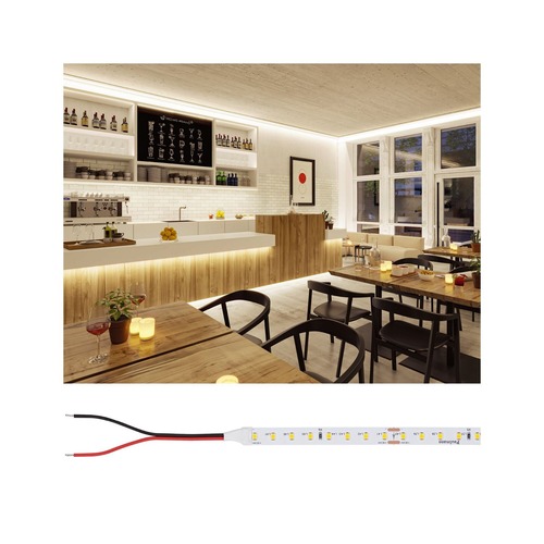 Pracovní osvětlení - P 76026 Pro LED Strip Silver P75 830 10m 42W 700lm/m 96LEDs/m 3000K - PAULMANN - foto 1