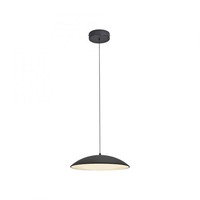 Polokoule - LD 14606-18 Kolekce Schöner Wohnen LED závěsné svítidlo LENTE, černá, stmívatelné, paměťová funkce, krokově stmívatelné, 3000K - JUST LIGHT