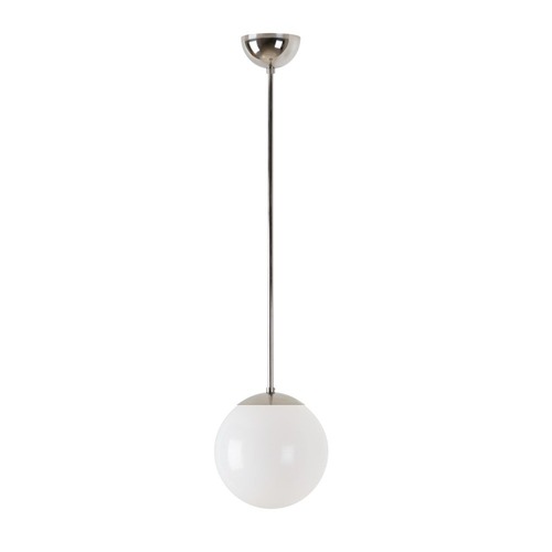 Koule - OS ISI72354 ISIS P1 PM závěsné plastové svítidlo nerez / bílá IP40 3000 K 8W LED - OSMONT - foto 1