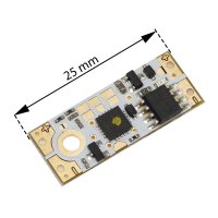 LED ovladače do profilu - Dotykový mikro stmívač pro LED pásky do profilu