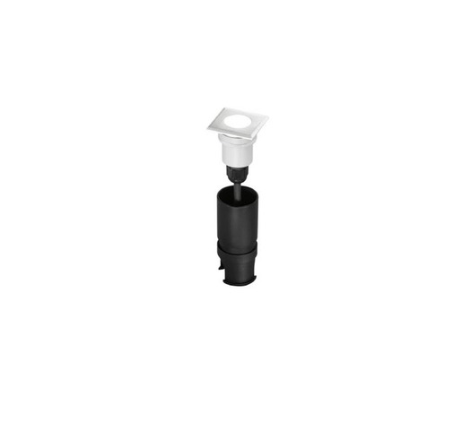 Zapuštěná - FAN LED-IMPACT24V-Q1M Pochozí venkovní LED svítidlo IMPACT DC24V hranaté nikl, hliník, 2 W, 170 lm, 4000 K, IP67, 4,5 x 4,5 x 5,7 cm - FANEUROPE - foto 1