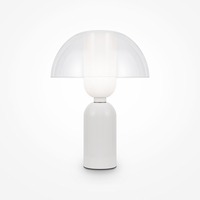 Stolní lampy dekorační - M MOD177TL-01W Stolní lampa Memory E14 40W bílá kov/keramika - MAYTONI