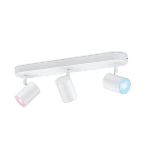 WiZ - PH 8719514551916 Stropní bodové svítidlo WiZ IMAGEO 8719514551916 LED GU10 3x4,9W 3x345lm 2200-6500K RGB IP20 CRI90 bílé, stmívatelné - PHILIPS (929002658901) - foto 1