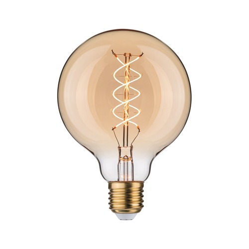 E27 - P 29246 Rustic Shine Standard 230V LED Globe E27 Filament S-Form 4,2W 1800K stmívatelné zlatá - PAULMANN - foto 1