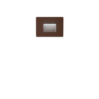 Pro zapuštěná svítidla - FAN INC-STRATOS-503C Kryt pro zápustné svítidlo STRATOS bronz, 8 x 11 cm - FANEUROPE