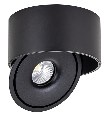 LED svítidla COB Optonica - LED COB Downlight 20W ROUND ROTATABLE ČERNÁ - BRIDGELUX - foto 1