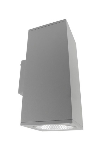 Nástěnná - IMPR 731190 Deko-Light nástěnné přisazené svítidlo - ShoreLine Pro hranaté Up+Down, 55 W, DIM, 3000/4000K, světlešedá - LIGHT IMPRESSIONS - foto 1