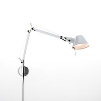 S ramenem - AR 0010920A Tolomeo Micro nástěnné - lesklá bílá - tělo lampy - ARTEMIDE