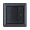 Stmívače - SLC S57001B SmartOne Zigbee 1CH nástěnný panel IP20 černý - TLG