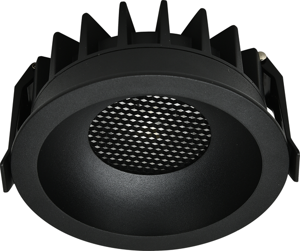 LED svítidla COB Optonica - LED COB Downlight 15W CCT ROUND ČERNÁ - BRIDGELUX - foto 1