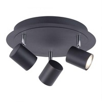 Bodová - LD 11943-13 TARIK LED stropní svítidlo, antracit, 3 ramenné, nastavitelné hlavy MEDION 3000K - LEUCHTEN DIREKT / JUST LIGHT