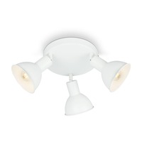 Bodová - BRILO 2674036 Bodové svítidlo pr. 19 cm 3x E14 max. 25W bílé (starý kód: BRILO 2674-036) - BRILO