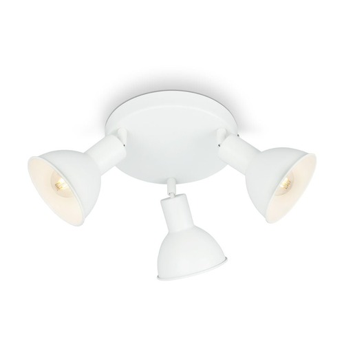 Bodová - BRILO 2674036 Bodové svítidlo pr. 19 cm 3x E14 max. 25W bílé (starý kód: BRILO 2674-036) - BRILO - foto 1