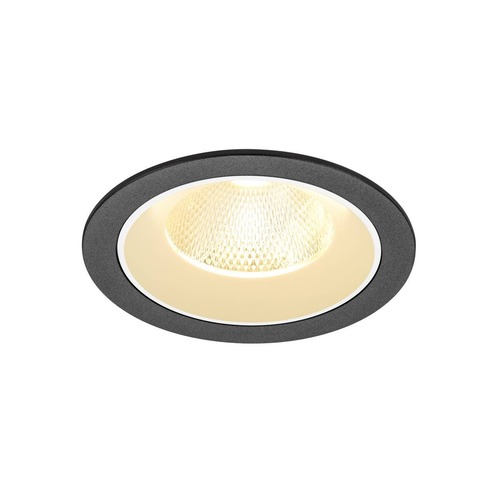 Kruhová - LA 1009775 NUMINOS® L Stropní vestavné svítidlo, 3000 K, 20°, IP20, kulaté, černé / bílé - BIG WHITE (SLV) - foto 1