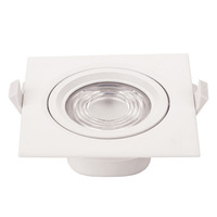 Vestavěný - LED COB Downlight čtverec otočný