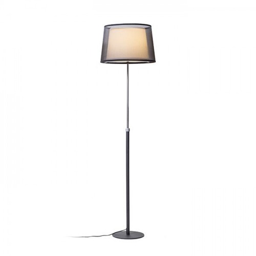 Stojací lampy - RED R12485 ESPLANADE stojanová černá/bílá chrom 230V E27 42W - RED - DESIGN RENDL - foto 1
