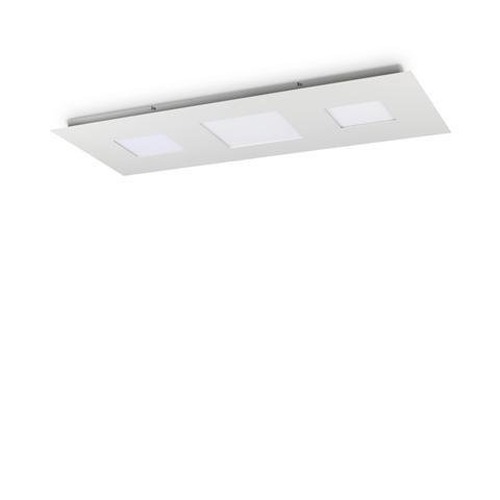 Hranatá - ILUX 255941 LED Stropní přisazené svítidlo Ideal Lux RELAX PL D110 255941 84W 8100lm 3000K IP20 110cm bílé stmívatelné - IDEALLUX - foto 1
