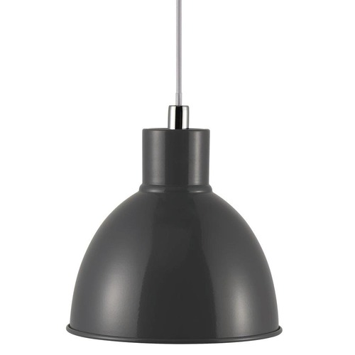 Kónická - NOR 45833050 Závěsné svítidlo Pop 1x60W E27 antracit - NORDLUX - foto 1