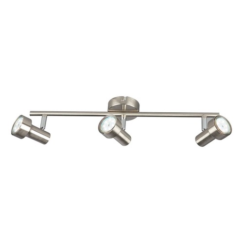 Bodová - BRI 2843032 Bodové svítidlo 48 cm 3xGU10 9W 750lm matný nikl (starý kód: BRI 2843-032) - BRILONER - foto 1