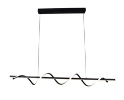 LED přívěšek - Závěsná LED lampa 30W Sand Black