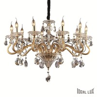 Dekorativní - ILUX 087771 Závěsné svítidlo Ideal Lux Negresco SP10 087771 - IDEALLUX