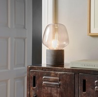 Stolní lampy dekorační - NOR 48905050 Christina 20 stolní lampa antracit - NORDLUX