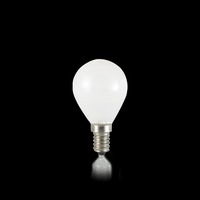 E14 - ILUX 253411 E14 4W SFERA BIANCO 4000K 380lm - IDEALLUX