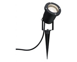 Zápichy - P 98896 Outdoor LED svítidlo - zápich do země IP44 3,5W GU10 černá - PAULMANN
