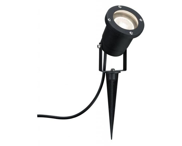 Zápichy - P 98896 Outdoor LED svítidlo - zápich do země IP44 3,5W GU10 černá - PAULMANN - foto 1