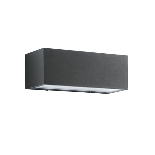 Nástěnná - FAN LED-W-TWIN-XL ANT Venkovní nástěnné svítidlo LED TWIN antracit hliník 35W 4440lm 4000K IP54 10,8x30x12 cm - FANEUROPE - foto 1