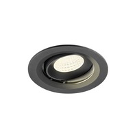 Kruhová - LA 1009691 NUMINOS® MOVE M Stropní vestavné svítidlo, 4000 K, 55°, IP20, kulaté, černé - BIG WHITE (SLV)