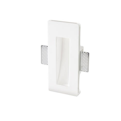 Hranatá - FAN I-ARIEL-QL1 Zápustné svítidlo Ariel A Parete, bílé, 1 x GU10 Mini, 11 x 24,5 x 5,5 cm - FANEUROPE - foto 1