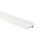 Al profily k přisazení - IMPR 970857 Deko-Light profil - Combo U-profil plochý, LU-01-20, bílá, 1m