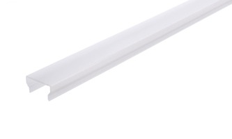 Plexi pro Al profily - IMPR 984026 Reprofil kryt H-01-12 mléčná 40% průhlednost 3000 mm - LIGHT IMPRESSIONS