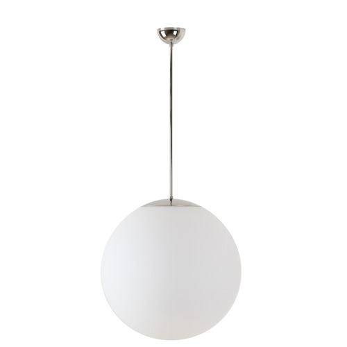 Koule - OS ADR60168 ADRIA P4 závěsné skleněné svítidlo nerez / bílá IP40 3000 K 41W LED - OSMONT - foto 1