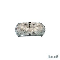 Dekorativní - ILUX 082264 Nástěnné svítidlo Ideal Lux Pasha AP3 cromo 082264 - IDEALLUX