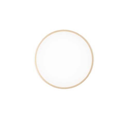 Kruhová - FAN I-PANGEA-PL40-ORO Stropní LED svítidlo PANGEA, zlatá, 24 W, 3520 lm, s nastavitelnou barevnou teplotou (CCT), 41 x 6 cm - FANEUROPE - foto 1