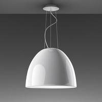 Polokoule - AR A243400APP Nur Gloss LED - závěsné - bílá - Bluetooth - ARTEMIDE